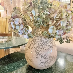 Florero rustic beige 24x31 cm