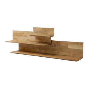 Estantería Ele set de 3 estantes de teca