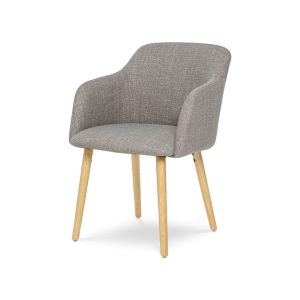 Silla con reposabrazos New Arles tapizada en tela