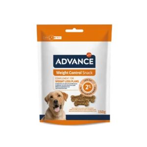ADVANCE DOG WEIGHT CONTROL SNACK 150g PVP3.35 (7 uds./caja)