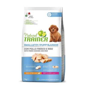 NATURAL TRAINER DOG MINI PUPPY JUNIOR POLLO 2Kg