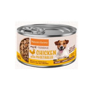 NATURE’S VARIETY DOG PATÉ LATA MINI ADULT POLLO 200g (12 uds./caja)