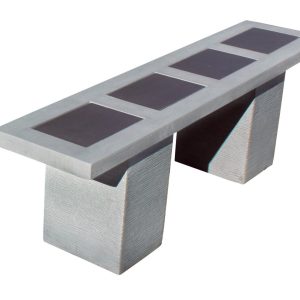 BANCO PARA JARDÍN DE PIEDRA CITY VULCAN CEMENTO