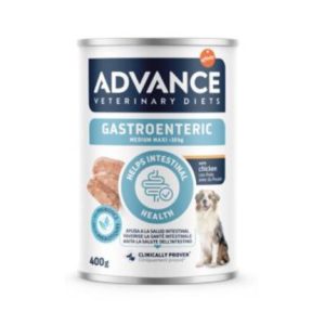 ADVANCE VETERINARY DIETS DOG WET GASTROENTERIC MEDIUM/MAXI 400g (6ud./caja)