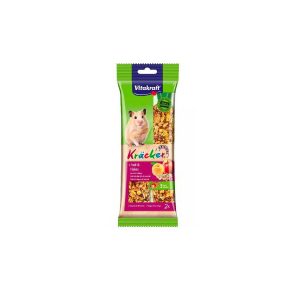VITAKRAFT BARRITAS FRUTA Y COPOS DE CEREALES PARA HÁMSTERES 112g (5uds./caja)