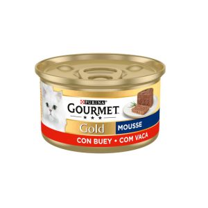 GOURMET GOLD MOUSSE BUEY 85g (24ud./caja)