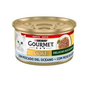 GOURMET GOLD DELICIAS SUCULENTAS PESCADO OCÉANO 85g (24ud./caja)