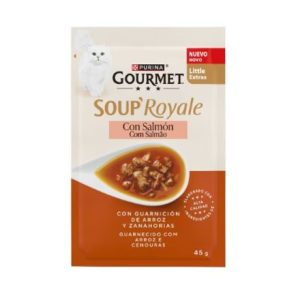 GOURMET PACK ROYALE SOPA CON SALMÓN 45g (30ud./caja)