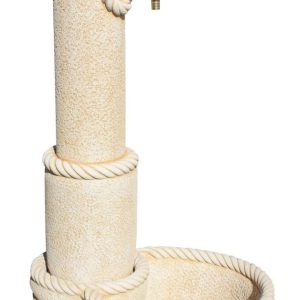 Fuente de pared con grifo para el jardín OBELISCO.