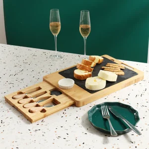 Set de Tabla de Quesos + Accesorios
