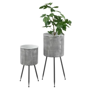 Soporte para plantas Courcelles juego de 2 en varios colores en.casa