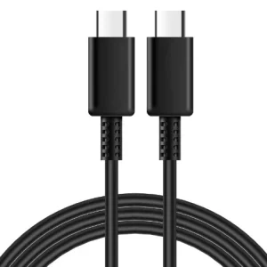 Cable Tipo USB-C 2 Metros Negro