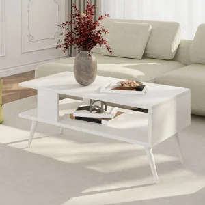 Mesa de centro Lycksele 40x90x45 cm en varios colores [en.casa]