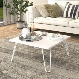 Mesa de centro Vindeln 60x60x30cm en varios colores [en.casa]