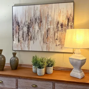 Lienzo abstracto óleo pintado