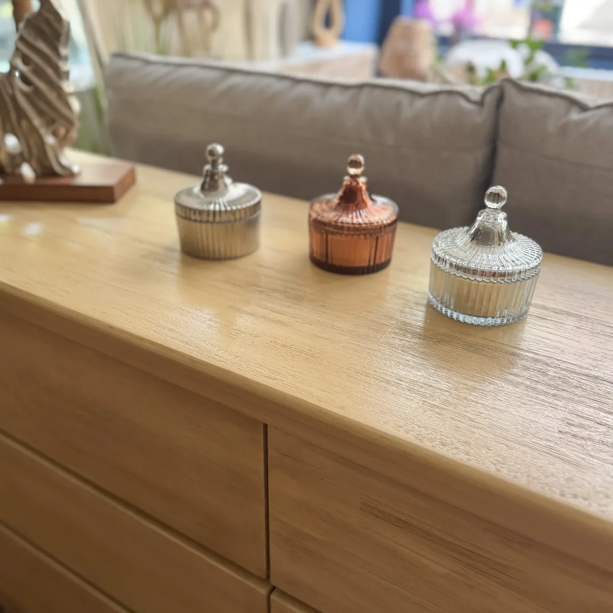 Vela aromática Dubrovnik amizcle blanco 10,5x12,5 cm - Imagen 5