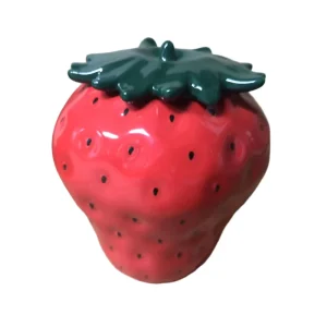 Pot de Cerámica Fresa Rojo