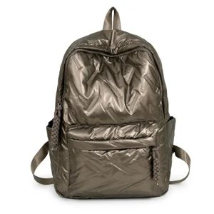 Mochila Tornasolada Mate Dorado