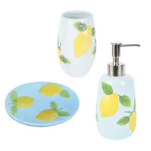 Set de Accesorios Baño Limón