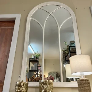 Espejo ventana blanco envejecido 80x3,50x140