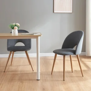 Silla de comedor Karijoki juego de 2 en varios colores [en.casa]