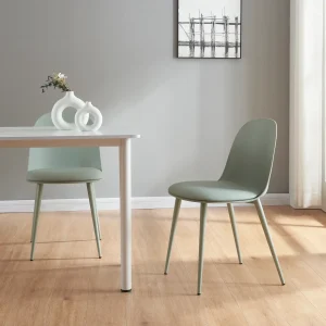 Silla de comedor Kangasala juego de 2 en varios colores [en.casa]