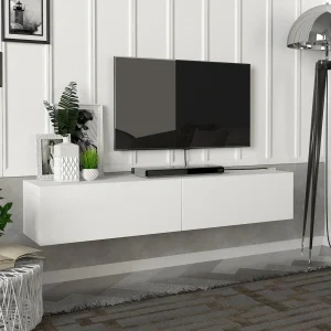 Mueble de televisión Toivakka 135x31x25cm en varios colores [en.casa]