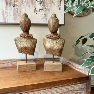 Figura africana 18x12x43