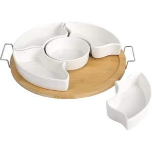 Fuente para Piqueos con 5 Divisiones