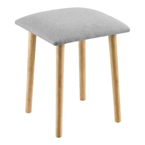 Taburete Gera 45,5 x 36 x 36 cm Acolchado en varios colores en.casa