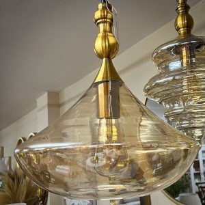 Lámpara techo champán 20 cm