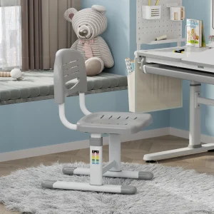 Silla infantil ajustable en altura Sauda 75x36x46 cm [en.casa]