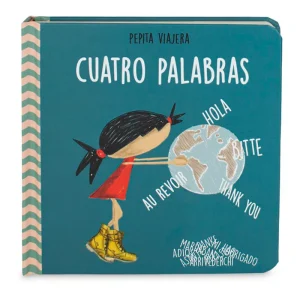 Libro Educativo Con 4 Palabras