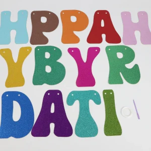 Letras Decorativas 'Happy Birthday'