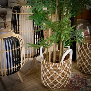 Macetero macramé pequeño