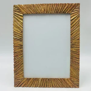 Portarretratos resina dorado antique 15x20