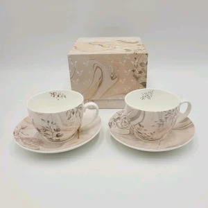 Cofre 2 tazas té y plato Palazzo bello