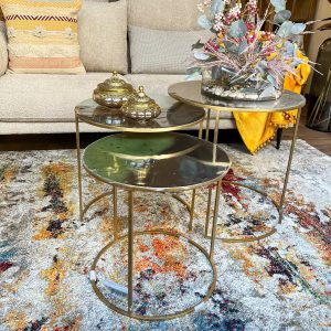 Set 2 mesitas auxiliares desur red