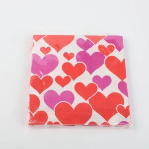 Servilleta Corazones