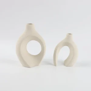 Florero de Cerámica Forma Circular