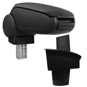 Reposabrazos central VW Passat B6 3C con compartimento de almacenamiento en varias versiones Negro pro.tec
