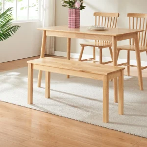 Banco de comedor de madera Trerunulu [en.casa]