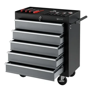 Carro de taller con cajones y 4 ruedas, varios modelos [pro.tec]