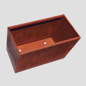 Jardineras Rectangulares de Acero Corten – CORTGARD