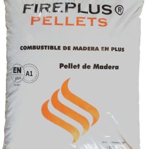Pellet de madera Fireplus en saco de 15 kg