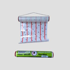 Cinta atrapamoscas – MOSCA´CLAC ROLLO A RAYAS ROJAS