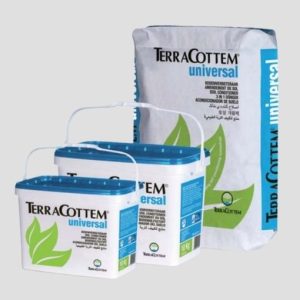 Polímeros para ahorrar 50% de agua Terracottem Universal