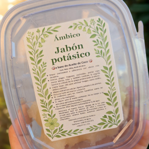 Jabón Potásico sólido cremoso concentrado 100g